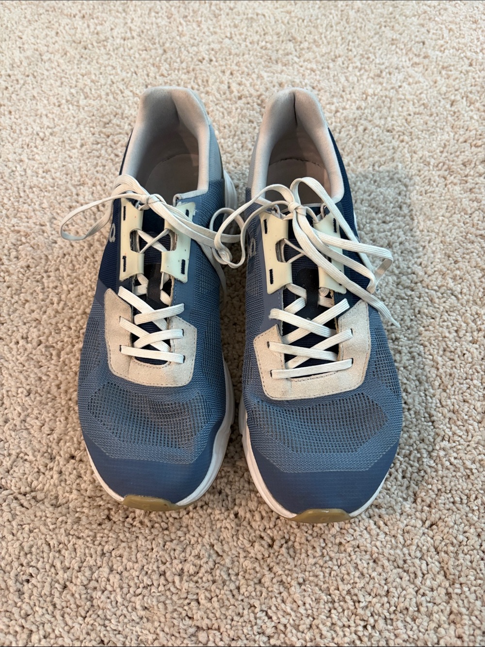 On Running Shoe - Navy and White - Size 10